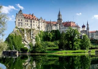 Sigmaringen Castle Reflective Beauty