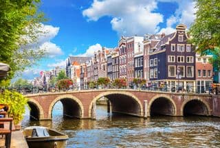 Amsterdam's Iconic Bridgescape
