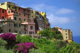 Vibrant Corniglia Village View