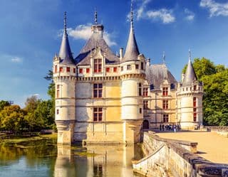 Château d'Azay-le-Rideau Reflection in Moat