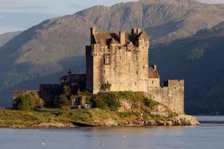 Eilean Donan Castle at Sunset