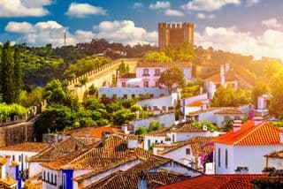 Medieval Walls of Óbidos, Portugal