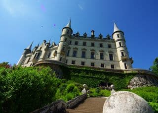 Elegant Dunrobin Castle in Summer Glory