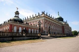 Neoclassical Palace in Park Sanssouci, Potsdam, Germany
