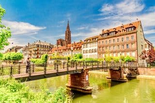 Ponts Couverts de Strasbourg: A Bridge Over the Ill River