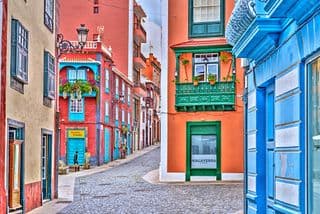 Vibrant Streets of Santa Cruz de la Palma