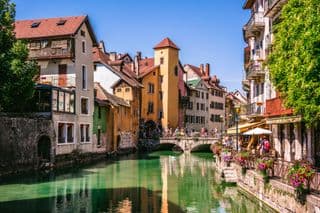 Annecy Old Town Canals