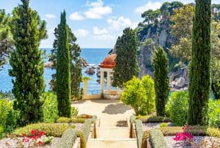 Botanical Oasis by the Mediterranean Sea