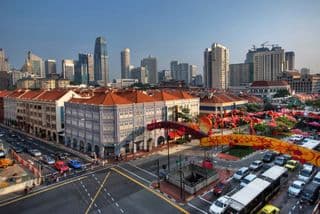 Traditional Chinese Decorations in Chinatown, Singapore