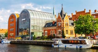 Bydgoszcz River Brda Scenic Dockside