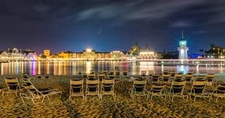 Evening Chairs at Crescent Lake, Florida