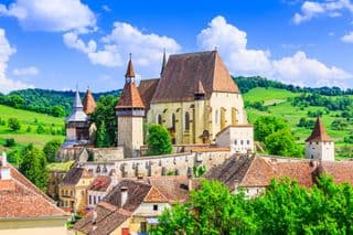 Medieval Fortress Church in Biertan, Transylvania