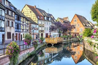 Traditional Half-Timbered Houses of Colmar