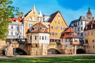 Medieval Architecture in Esslingen, Germany