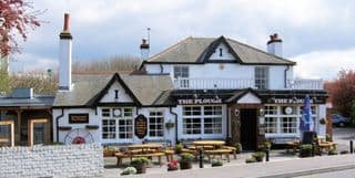 Traditional English Pub 'The Plough' in Sipson, London