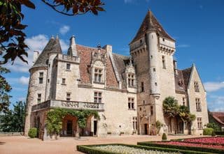 Medieval Castle in Dordogne, France