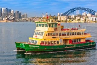 Sydney Harbour Cruise: Scarborough Ferry in the Afternoon Sun