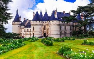 Château de Chaumont-sur-Loire amidst Spring Blossoms