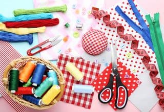 Colorful Thread Palette for Crafting