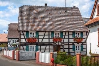 Half-timbered House in Seebach, France