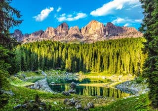 Lago di Carezza Reflections