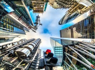 Dynamic Skyscrapers in the City of London Financial District
