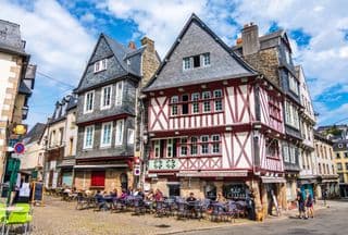 Half-Timbered Architecture in Morlaix