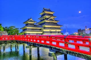 Matsumoto Castle at Twilight