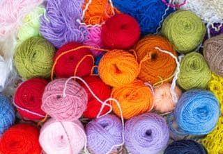 Vibrant Ball of Wool