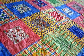 Colorful Patchwork Quilt
