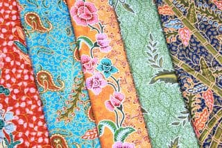 Vibrant Thai Batik Fabric Collection