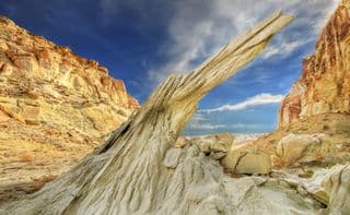 Eagle Rock Formation in the Grand Canyon