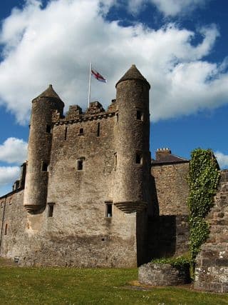 Medieval Fortress Tower in Enniskillen, Northern Ireland