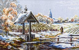 Winter Well in the Village