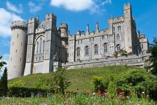 Medieval Arundel Castle in Sussex