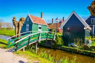 Traditional Dutch Houses at Zaanse Schans