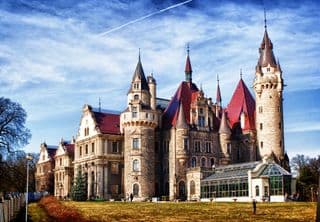 Moszna Castle in Poland: A Renaissance Jewel amidst Nature