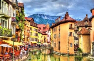Annecy Old Town Canals