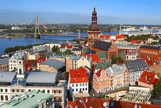 Historic Heart of Riga: Old Town Panorama