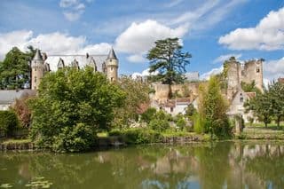 Château de Montrésor Reflection in the River Cher