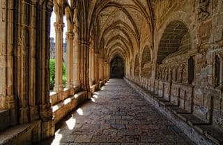 Medieval Cloister at Monestir Santas Creus