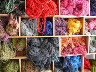 Vibrant Dyed Yarn Collection
