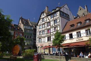 Half-Timbered Buildings in Petite France, Strasbourg