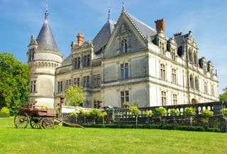 French Renaissance Castle amidst Nature