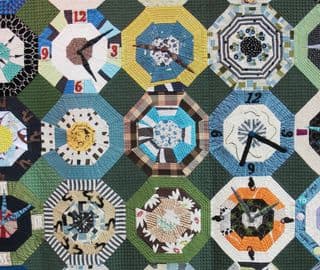 Quilts of Time: A Patchwork Journey Through Clock Faces