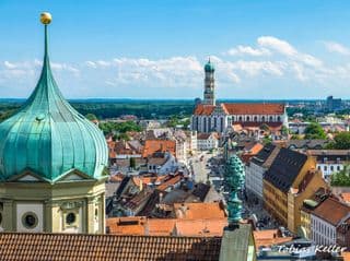 Baroque Rooftops of Augsburg