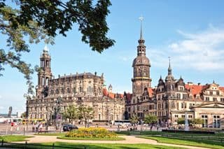 Baroque Elegance of Dresden's Royal Palace