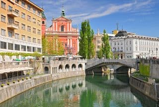 Triple Bridge in Ljubljana