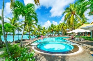 Luxury Poolside in Mauritius