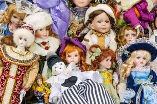 Vintage Porcelain Doll Collection